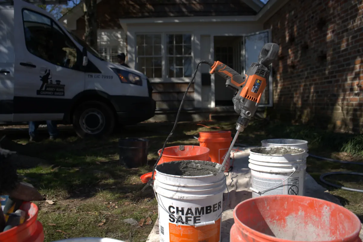 Chimney rebuild in the Greater Memphis area